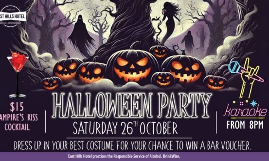 HALLOWEEN PARTY @ East Hills Hotel