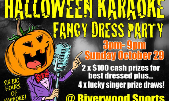 HALLOWEEN KARAOKE @Riverwood sports
